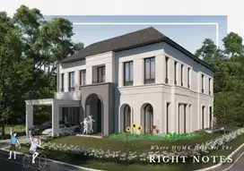 Rumah Mewah 2 Lantai The Gramercy Alam Sutera Dekat Tol Alsut