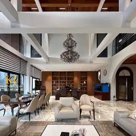 Luxury Home Office at SCBD, Tulodong Designed Denny Gondo