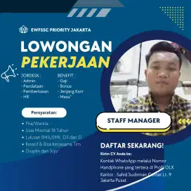 Staff office dan staff manager