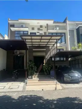 Rumah Mewah Semi Furnished Taman Tiara Cluster Mediteran Sidoarjo Kota