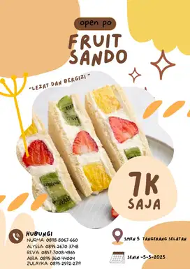 Makanan Fruit Sando
