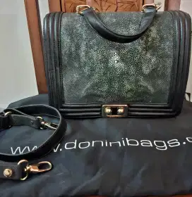 Tas Donini Kulit Pari Original Tas Preloved Tas Sling Bag