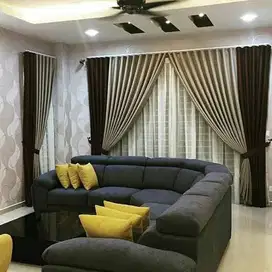 Supplier Gorden Blackout Sekat Klinik Hordeng Pintu Gordyn Vitrase