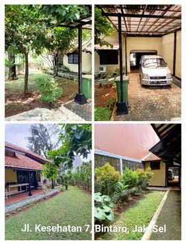 Rumah Hook dan Asri jalan Kesehatan Bintaro akses Tol