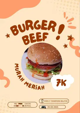 BURGER BEEF MANTAP