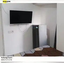 sewa perbulan murah apartemen studio Aeropolis Neglasari Tangerang