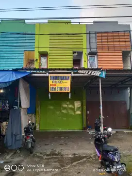Disewakan ruko 2 lantai