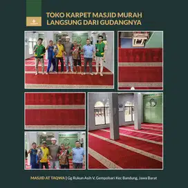 Karpet masjid murah langsung dari gudangnya - kunjungi toko di sleman