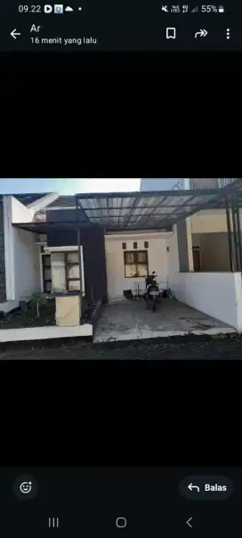 Dijual rumah clustee