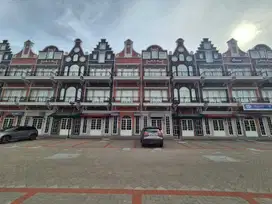 Hadap Jalan Raya Ruko Amsterdam Ebony Island Pik Unit Gandeng