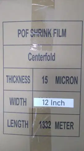 Plastik srink POF 12