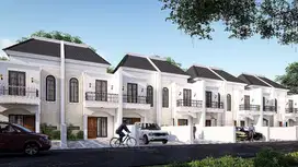 DIJUAL RUMAH TOWN HOUSE 2LANTAI KOLAM RENANG & UMROH KAWASAN CIBUBUR