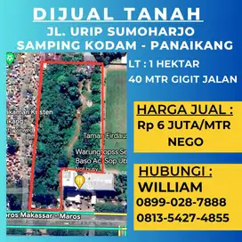 JUAL TANAH JL PERINTIS KEMERDEKAAN MAKASSAR