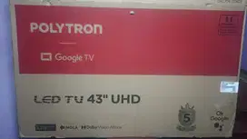 Dijual Tv Polytron google tv 43 Tipe 43UG5959