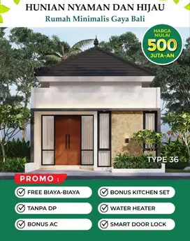 Rumah Minimalis 3Jt Free Semua Biaya