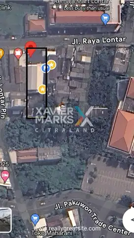 Tanah Raya Lontar Lokasi Strategis