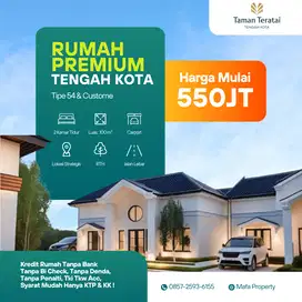 RUMAH PREMIUM TENGAH KOTA PURWOKERTO KREDIT TANPA BANK