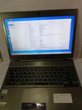 Laptop Slim Toshiba z930 i7 gen 3 ram 6gb ssd 128gb