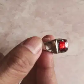 Cincin BatuMulia Merah