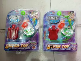 Mainan anak gangsing fight top