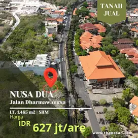 Tanah Nusa Dua Jalan Utama Depan STP Nusa Dua