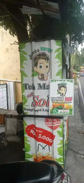 Juak gerobak teh solo