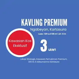 Kavling Kos Eksklusif Ngabeyan Kartasura, SHM