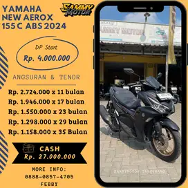 NEW AEROX 155 C 2024 KM LOW
