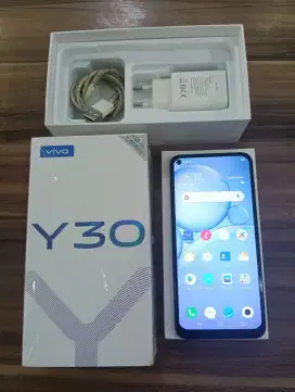 Vivo Y30 4/128 seken murah dan lengkap