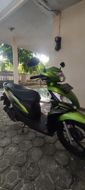 Honda Spacy F1 warna hijau hitam