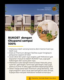 Investasi Kostan Potensial Untuk Masa Depan Di Bogor Dekat IPB