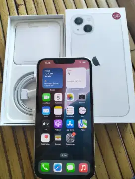 Iphone 13  256gb all operator mulusss warna Silver