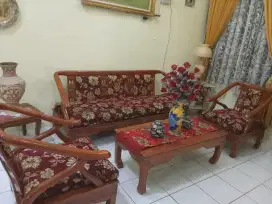 Kursi Sofa Kayu Jati