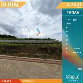 Dijual Tanah Kavling Akses Mudah di Austinville Dieng Malang