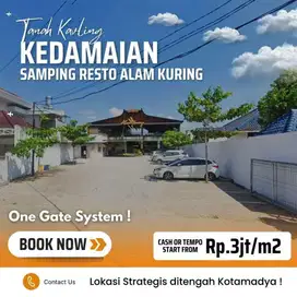 TANAH KAVLING MURAH SAMPING RESTO ALAM KURING KEDAMAIAN BANDAR LAMPUNG