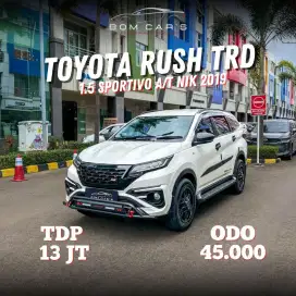 TOYOTA RUSH S TRD SPORTIVO 1.5 AT NIK 2019
