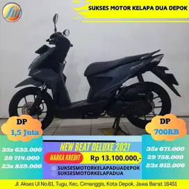 HONDA NEW BEAT DELUXE 2021 CASH/KREDIT DP CUMA 700RB AJA