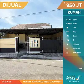 Dijual Rumah Kos Murah Bersih di Karanglo Indah Blimbing Malang