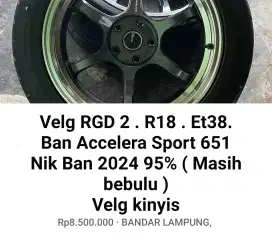 Velg RGD 2 R18 et 38