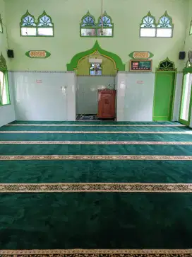MAY SALE!! DISKON KARPET TIPE MECCA SAJADAH MASJID LOKAL BERKUALIATAS