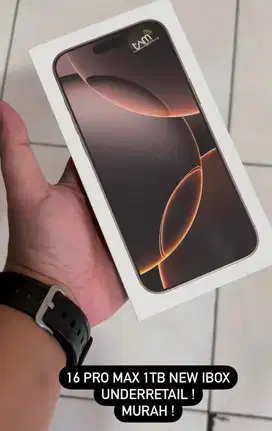 IPHONE 16 PRO MAX IBOX NEW 1TB