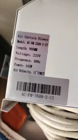 air curtain blower