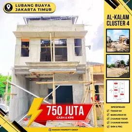 Rumah 2 lantai jakarta timur 2 kt 2km 1 garasi mobil