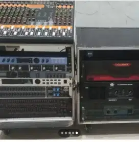 dijual 1 set sound sistem siap pakai