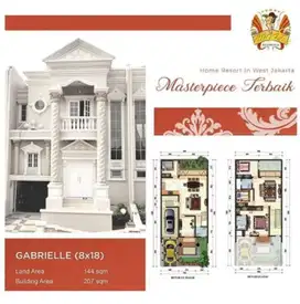 RUMAH DIJUAL DI JAKARTA BARAT MURAH SIAP HUNI CLUSTER ANGEL RESIDENCE
