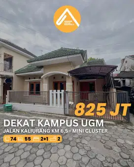 Jual Rumah Dekat UGM Akses Mudah Mini Cluster