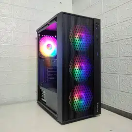 PC Murah i5 RAM 8 SSD 120 Casing New Raptor Sentinel 4 fan RGB