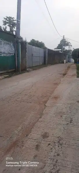 Dijual tanah di mustika jaya jln kedaung akses fuso