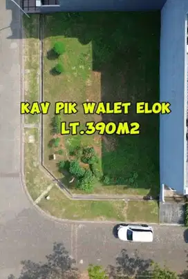 D jual kavling hoek camar elok pik
