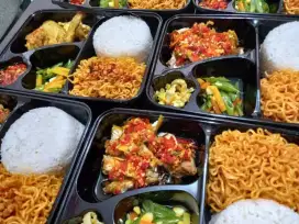 Mie Bento Indomie Geprek Bento Ayam Goreng